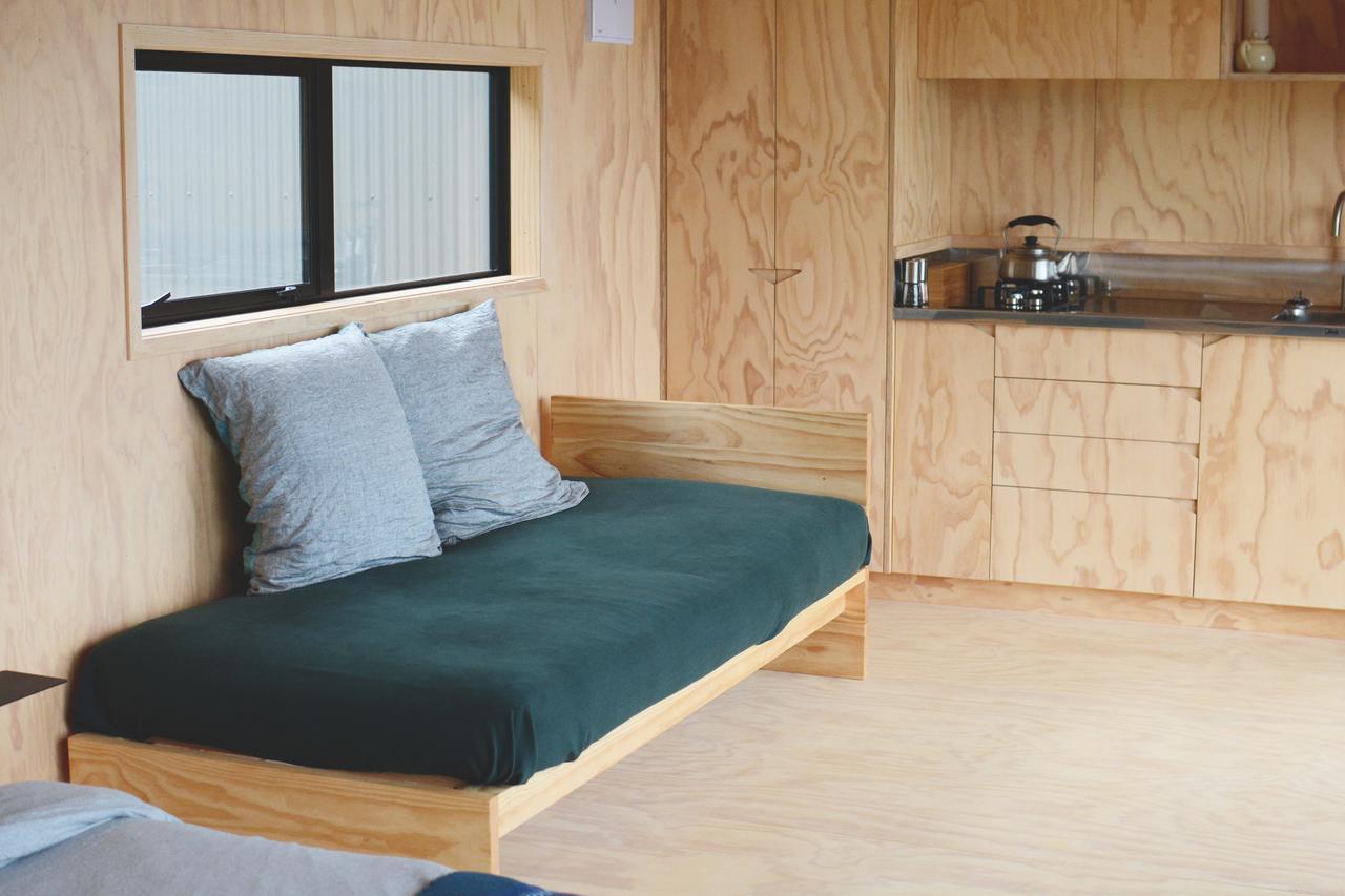 Bed and Breakfast The Huts Ahipara Exterior foto